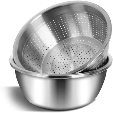 Набор кухонных сит из нержавеющей стали 2 шт. 24 см. Notcilgias