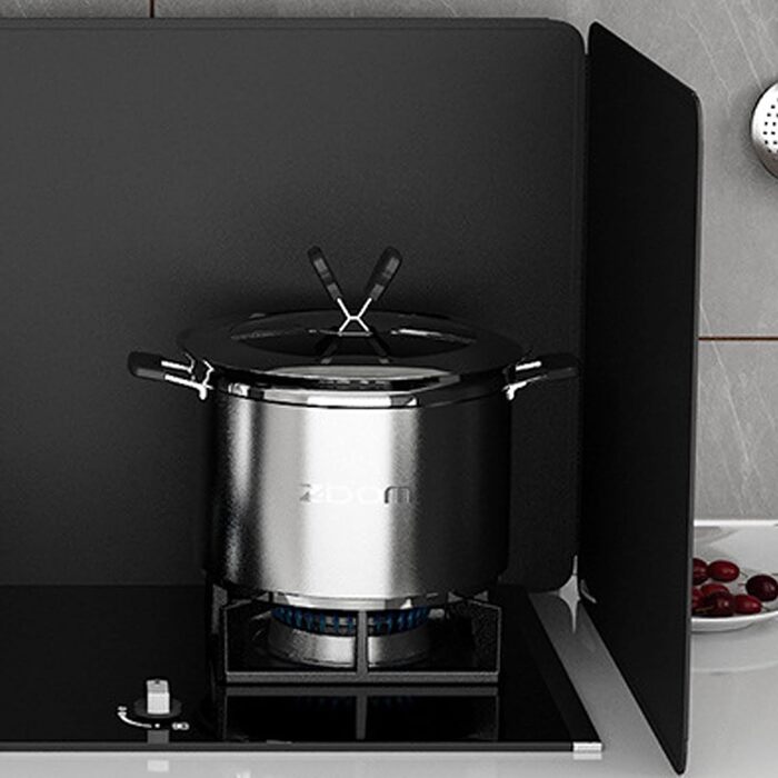 Портативний захист від бризок для приготування їжі 76 х 29,5 х 40 см hicoosee