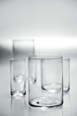Упаковка Bormioli Luigi вищого класу з 6 склянок, прозора, 9,5 см, 6 прозорих 12,25 рідких унцій