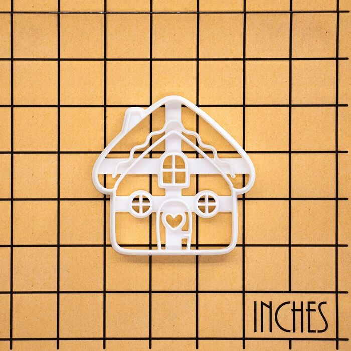 Форма для печива Пряниковий будиночок, пластик Bakerlogy