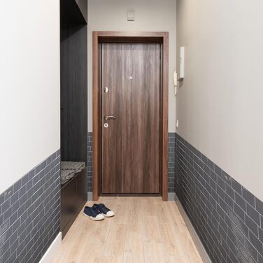 Наклейки для плитки, що самоклеяться - упаковка з 5 аркушів 29,36 см x 21,29 см - 3D самоклеючі ПВХ наклейки для плитки та фартуха для кухні, ванної кімнати та стін, кольорова та водонепроникна плитка (сірий колір)