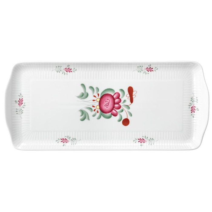 Блюдо для торта прямокутне 35 x 15,5 см Amina Ostfriesenrose Seltmann Weiden