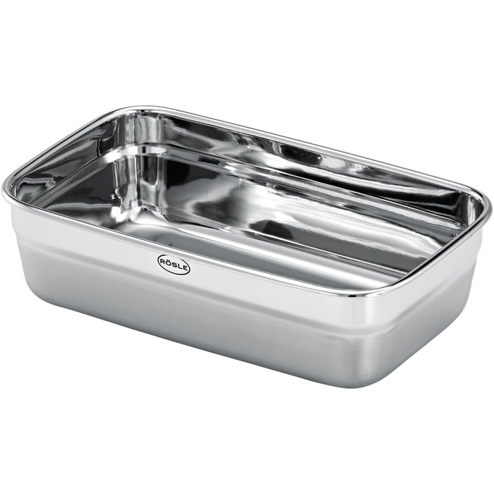 Контейнер для хранения 1 л прямоугольный, нержавеющая сталь FLEXX 2GO Rosle