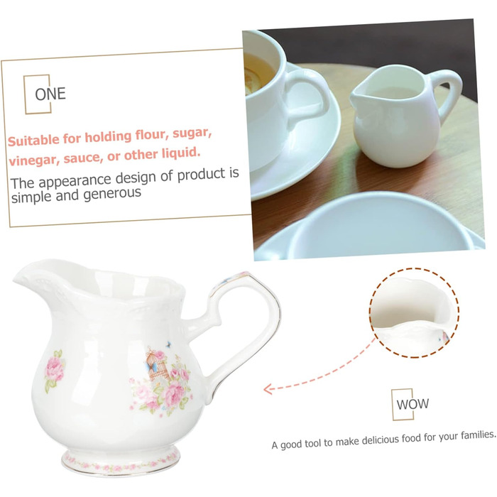 Керамічний глечик для молока 180 см CHICAMPERA