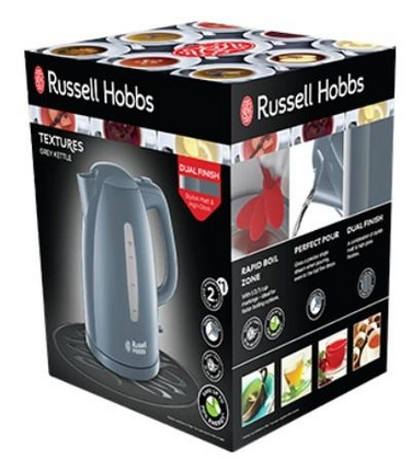 Электрочайник Russell Hobbs 21274-70 Текстуры Серый