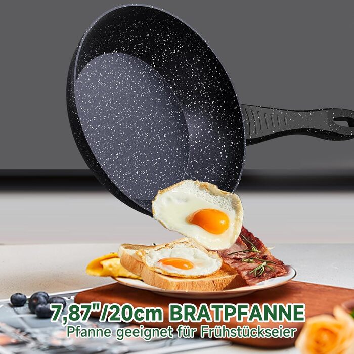 Сковорода с антипригарным покрытием 20 см Scheffler