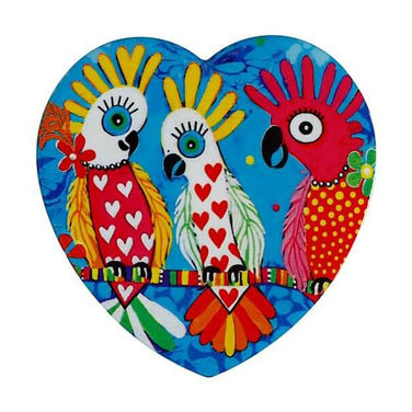 Подставка под чашку Maxwell & Williams Chatter LOVE HEARTS, керамика, 10 х 9,5 см