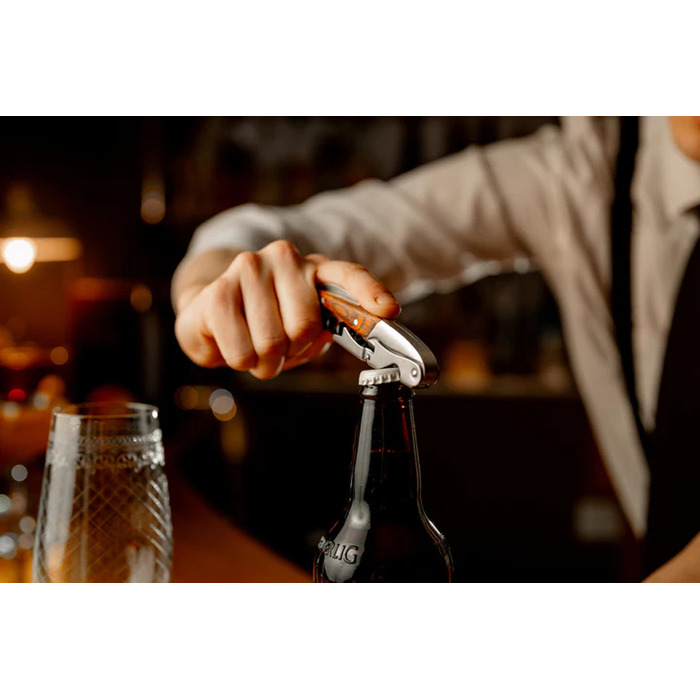 Нарзанник, ніж барний, дерев'яна ручка, Waiter's Friend, Urbanbar (Урбанбар)