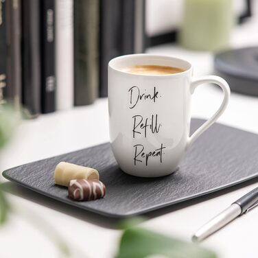 Кружка "Drink. Refill. Repeat." 0,28 л Statement Villeroy & Boch