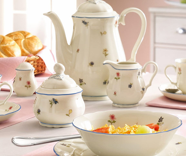 Streublume Blauer Rand Marie-Luise