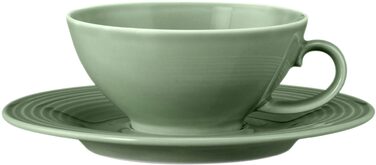 Чайный сервиз на 6 персон, 18 предметов, Beat Sage green Seltmann Weiden