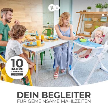 Дитячий стільчик для годування з перших місяців життя рожевий YUMMY kk Kinderkraft