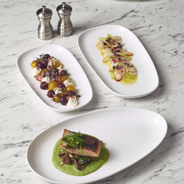 Тарелка овальная 29.5*17 см, Organic, GenWare