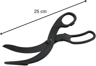 Ножиці для піци 25 см, чорні Fackelmann