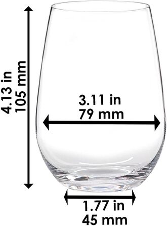 Келих без ніжки для білого вина 375 мл O To Go, O Wine Tumbler Riedel