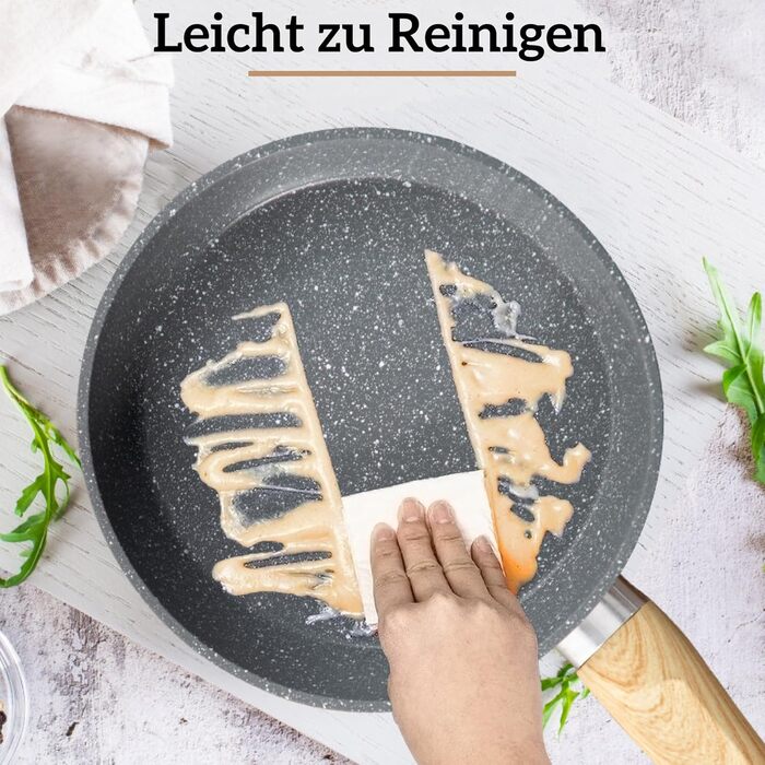 Набір кухонного посуду, 17 предметів, сірий Kitchen Academy