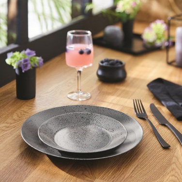 Тарілка десертна Luminarc Slate Black, 18 см (6788146)