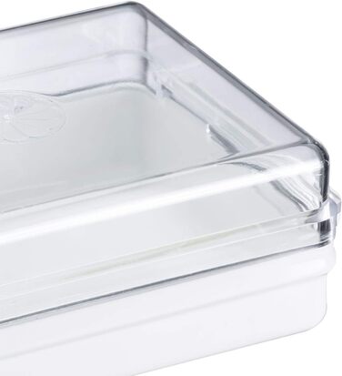 Маслянка Westmark - Ідеально підходить для сервірування та зберігання - Можна мити в посудомийній машині - Спеціальне полегшення для безпечного захоплення (традиційне, одинарне)