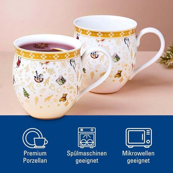 Набор кружек с ручками 0,4 л, 2 предмета Toys Delight Villeroy & Boch