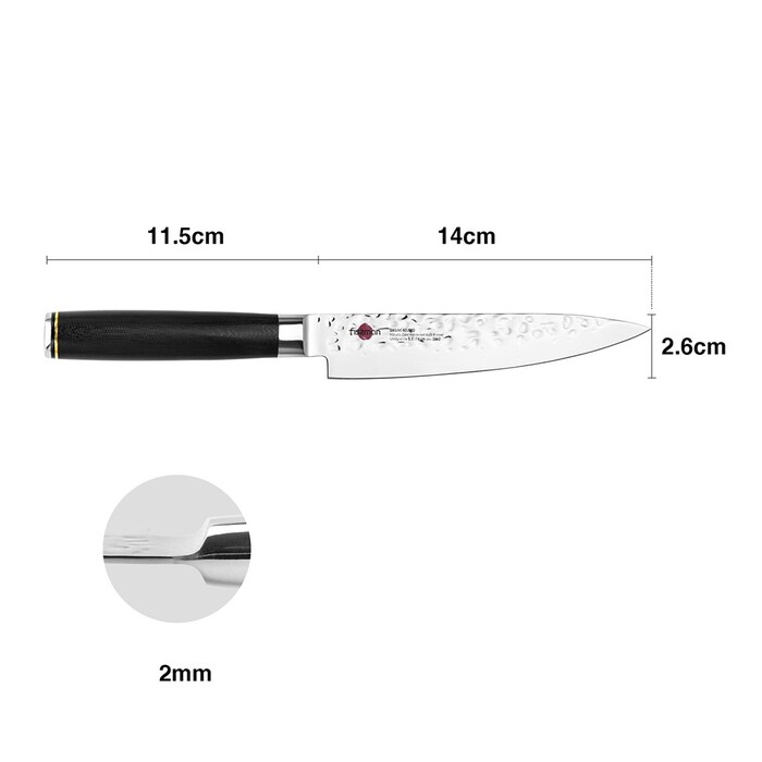 Универсальный нож Fissman KOJIRO 14 см (2562)