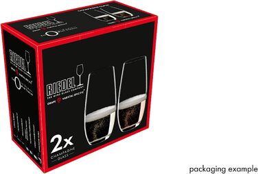 Набір з 2 келихів без ніжки для шампанського 264 мл, O Wine Tumbler Riedel