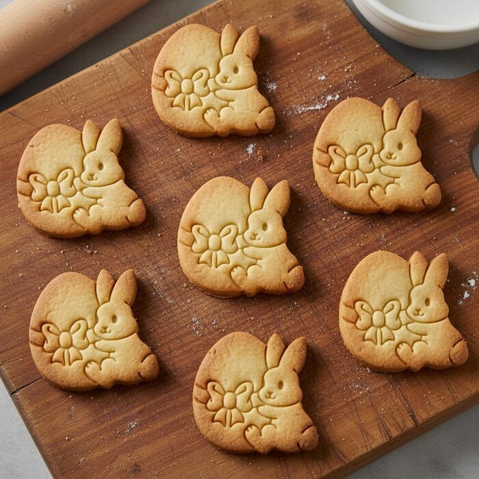 Форма для печива Зайчик з пасхальним яйцем bakerlogy