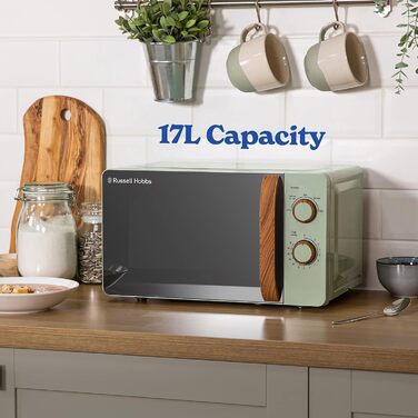 Мікрохвильова піч 17 л, 700 Вт зелений RHMM713MG-N Russell Hobbs