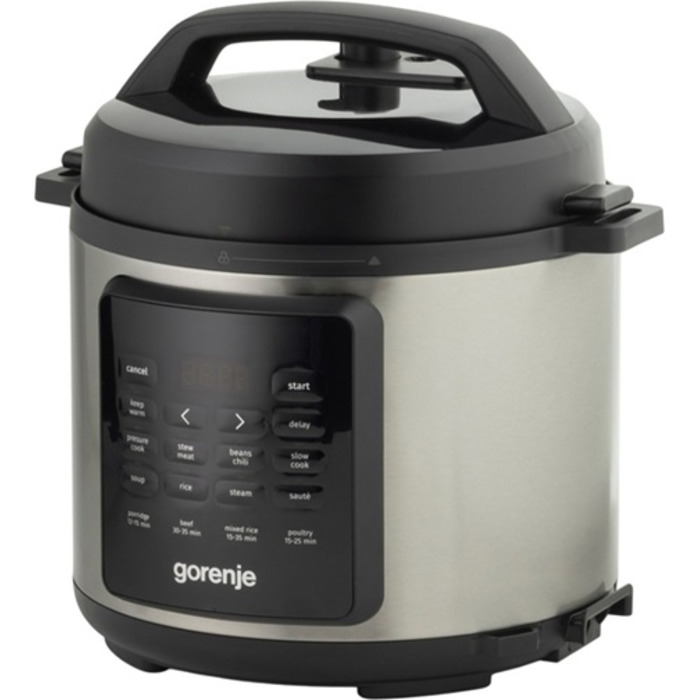 Мультиварка-скороварка Gorenje GMC6SBK (MY-CS6038WPB) (7193445)
