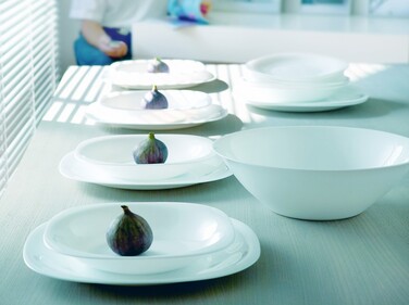 Тарелка суповая LUMINARC CARINE WHITE (6401499)