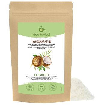 Кокосовая стружка несладкая и жареная 500 г IDDA Herbal