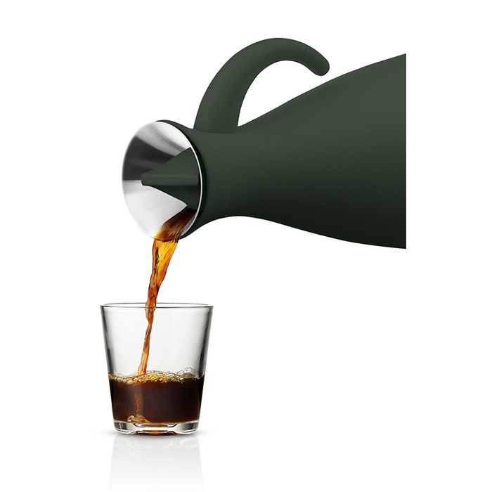 Кавовий вакуумний глечик 1 л болотний Kaffee-Isolierkanne Eva Solo