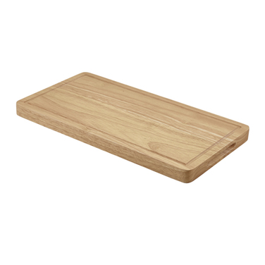 Доска деревянная 32.5*26.5*h 2 см, Hevea Wood, Genware
