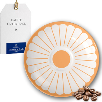 Блюдце кавове 14,8 см, помаранчевий Fleur Villeroy & Boch