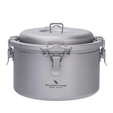 Ультралегкий титановий туристична каструля 3,2 л Boundless Voyage