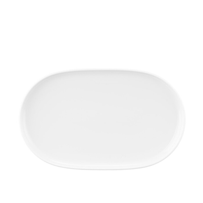 Сервировочное овальное блюдо 33x20 см белое Sento Home White Seltmann Weiden