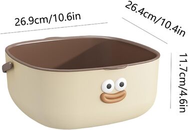 Кухонний миска-друшляк 26,9 х 26,4 х 11,7 см Uonguon