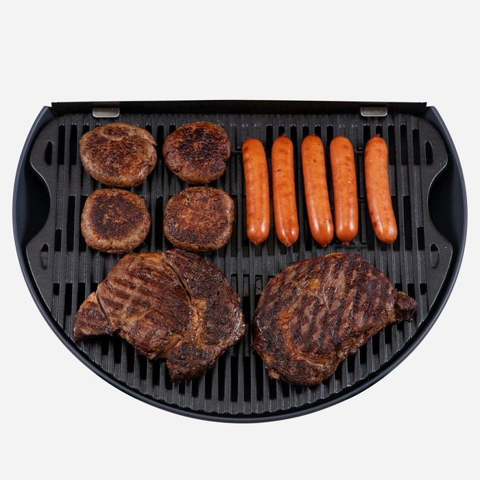 Портативный переносной газовый гриль O-GRILL 900, синий + шланг в подарок! Код: 009063