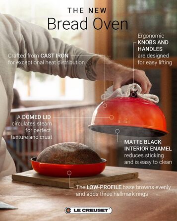 Форма для выпекания хлеба, круглая 24 см, синий Марсель Signature Le Creuset