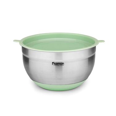 Миска Fissman 20x12 см 3000 мл с крышкой (5113)