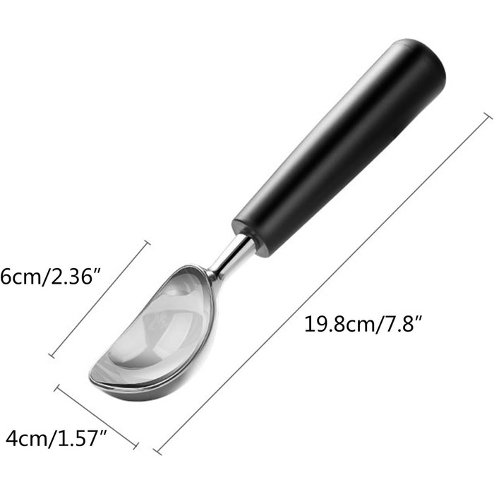 Ложка для морозива 19,8 см HOOLRZI