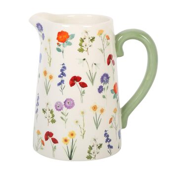 Керамічна ваза-глечик для польових квітів Zale Yardley