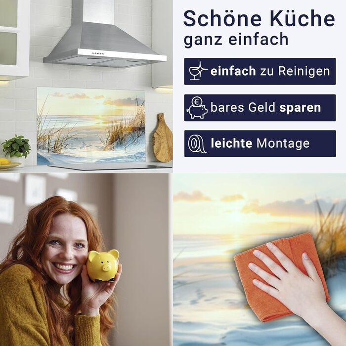 Кухонный фартук 60 х 60 см timalo