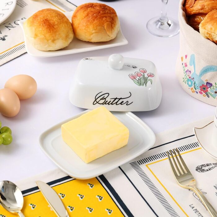 Маслянка з ручкою для масла 250 г WW STYLE