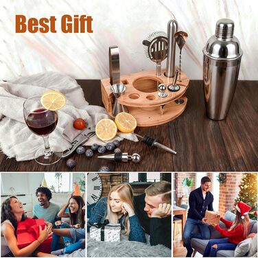 Набір для приготування коктейлів 12 предметів Esmula