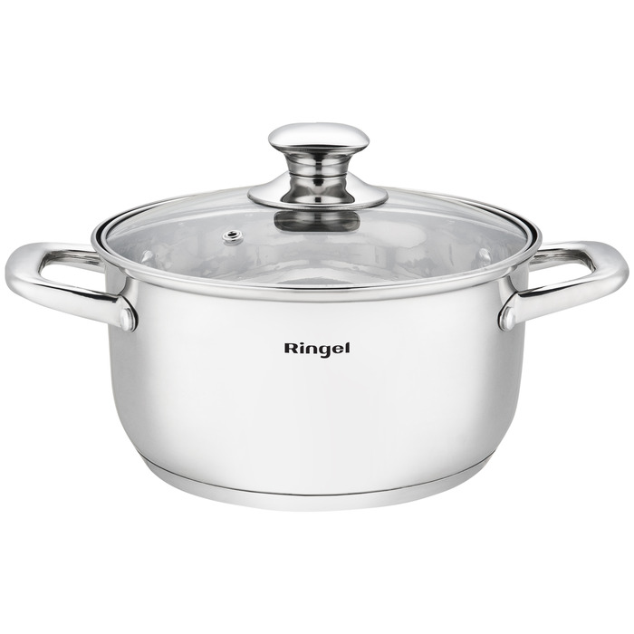 Кастрюля Ringel Grey line (2.3 л) 18 см (6932747)