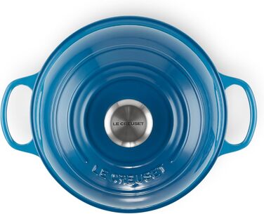 Форма для выпекания хлеба, круглая 24 см, синий Марсель Signature Le Creuset