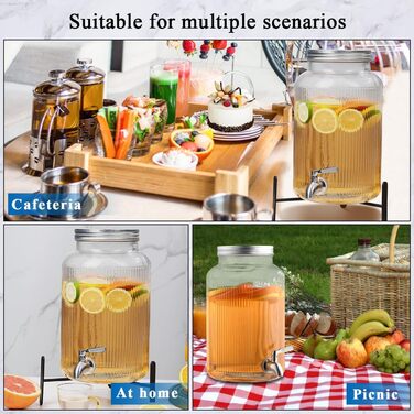 Диспенсер для напоїв з краном 5,5 л Evanda