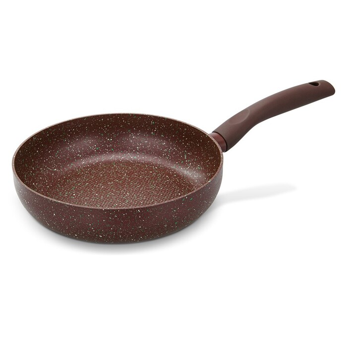 Глибока сковорідка для смаження Fissman MOSSES STONE 24x6 см (14698)
