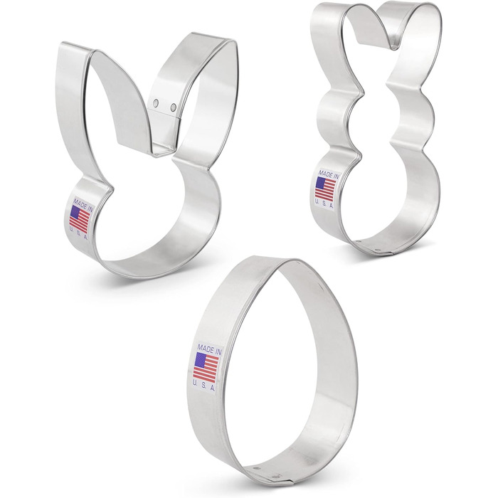 Формочки для пасхального печива 3 шт Ann Clark Cookie Cutters