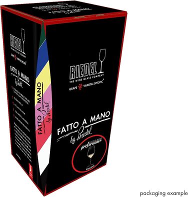 Келих для білого вина Рислінг 623 мл, чорна основа Performance Fatto a Mano Riedel